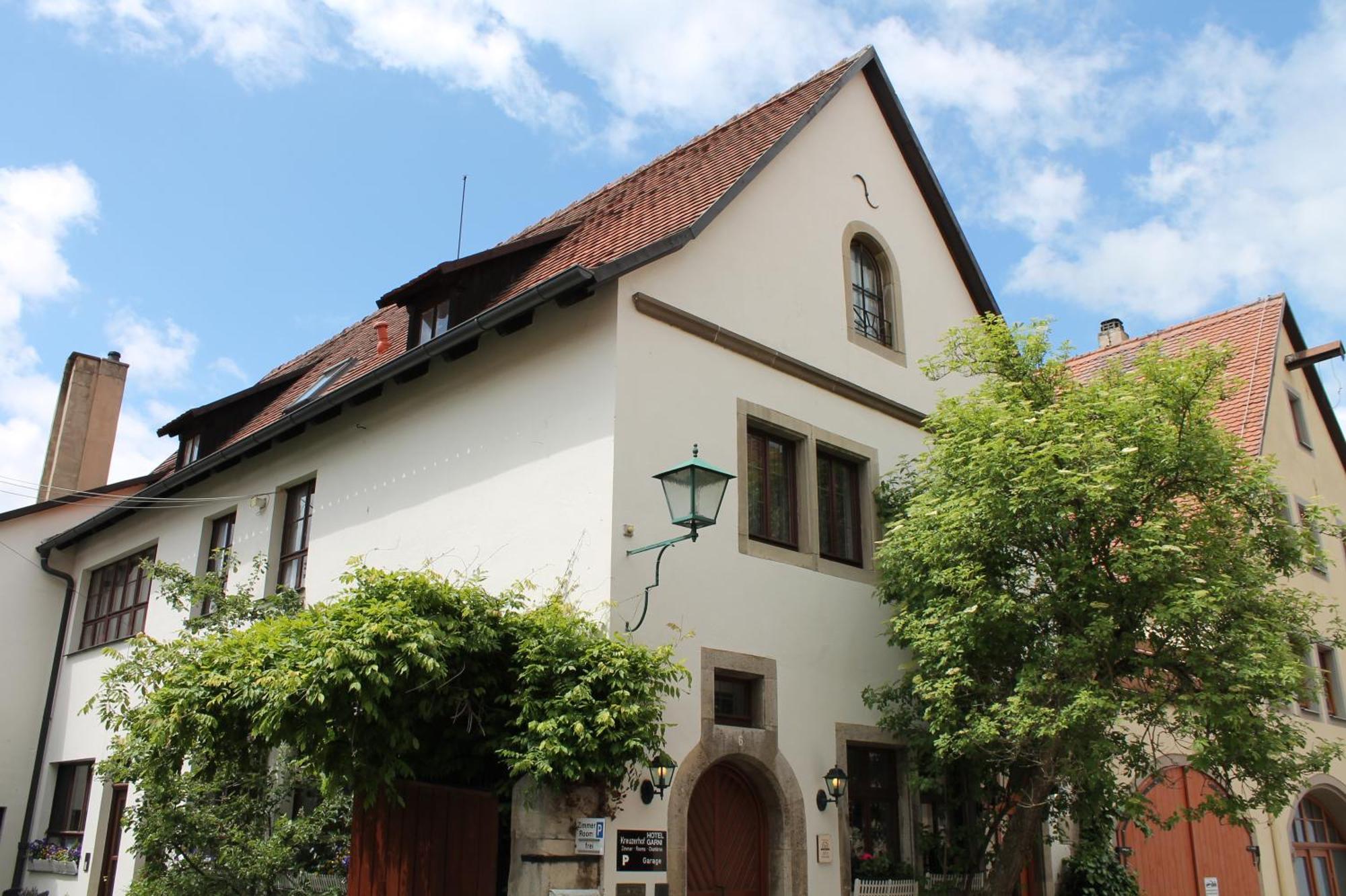 Kreuzerhof Hotel Garni روتنبورغ أوب در تاوبر المظهر الخارجي الصورة